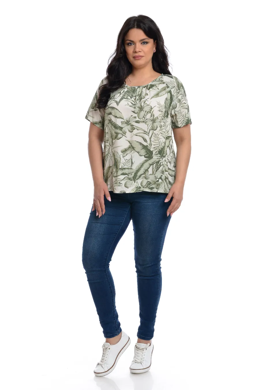 Bluza dama imprimeu floral