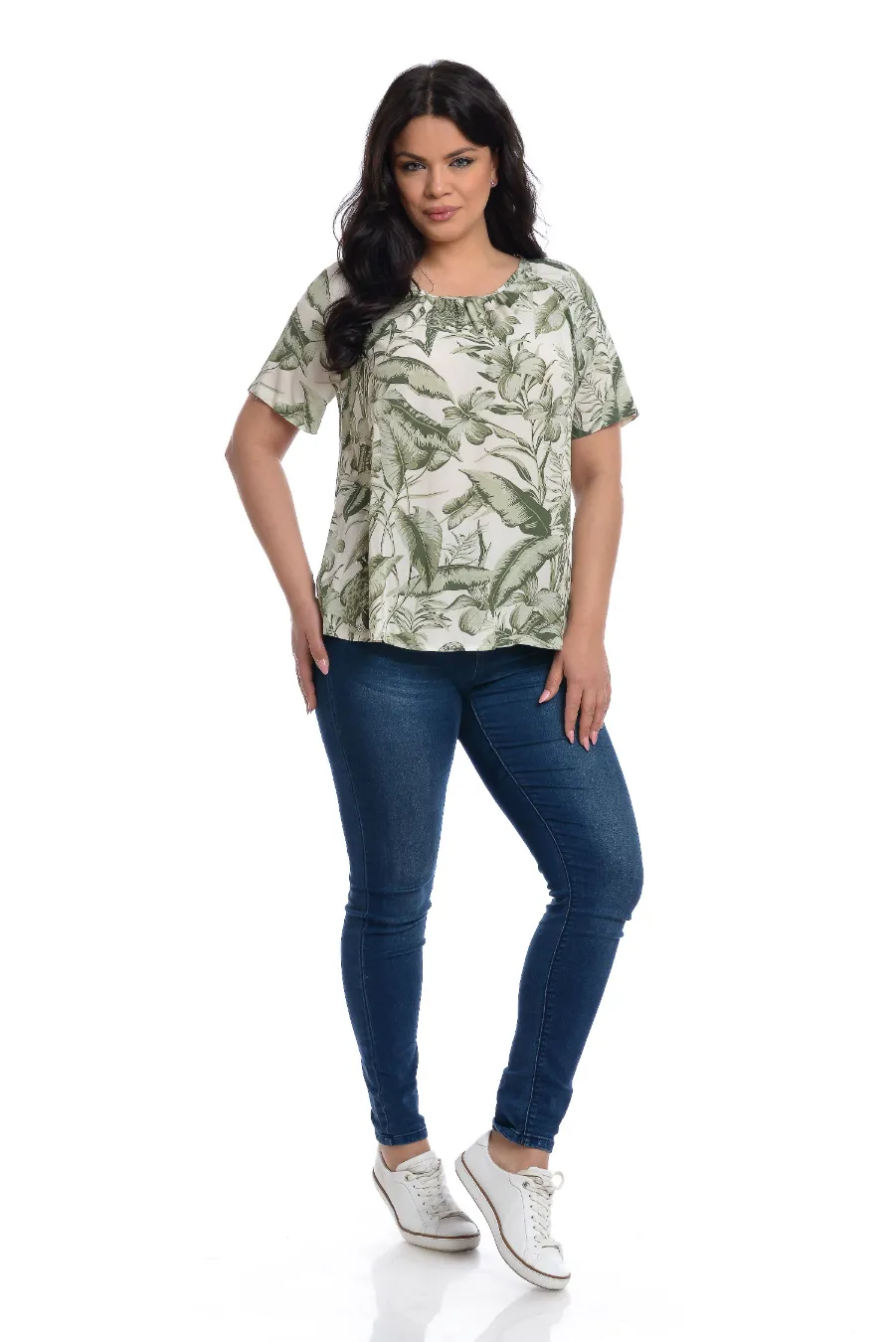 Bluza dama imprimeu floral