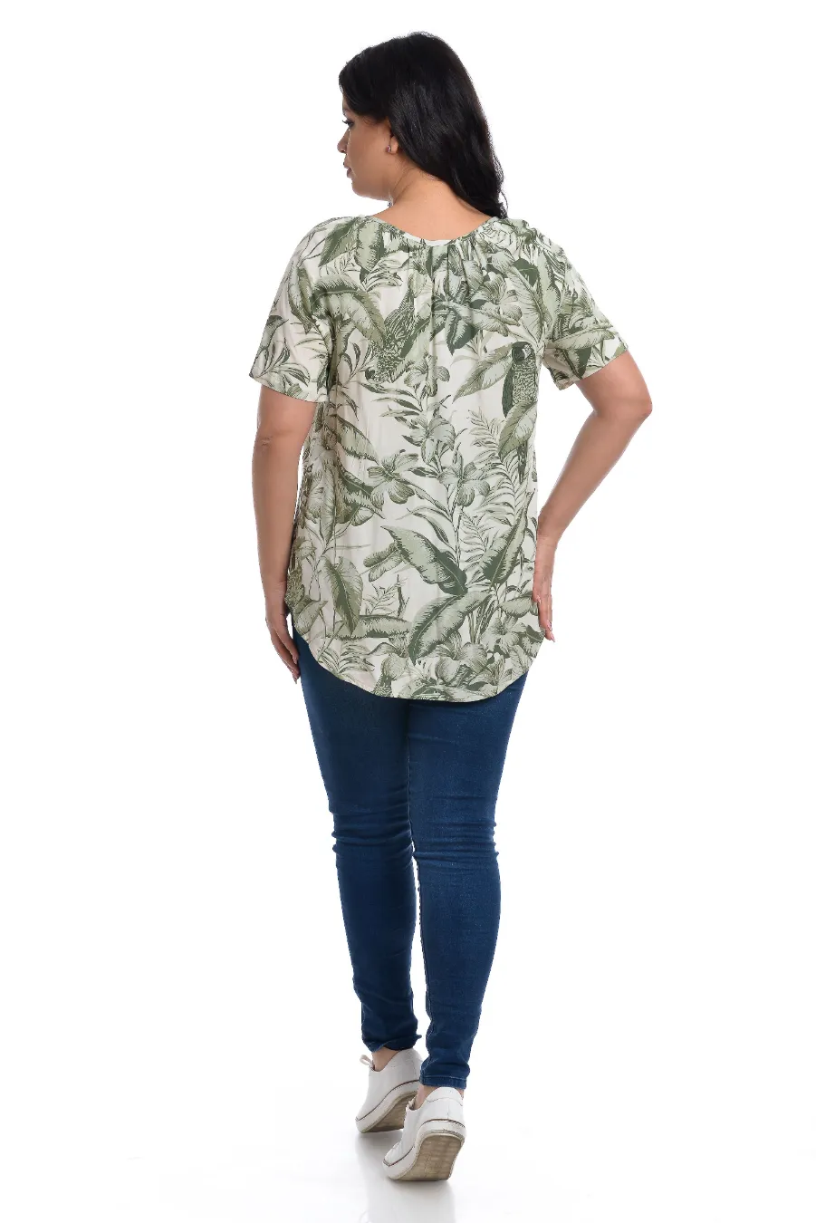 Bluza dama imprimeu floral