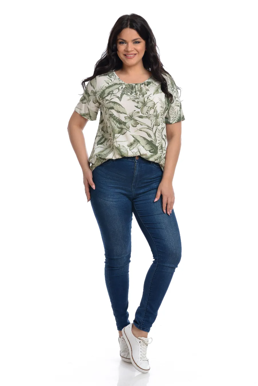 Bluza dama imprimeu floral