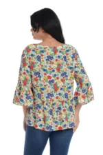 Bluza de vara cu volane