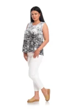 Bluza fara maneci de vara pentru femei