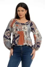 Bluza fluida dama platca