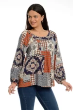 Bluza fluida dama platca