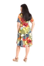 Rochie de vara cu volane